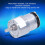 Speed Reduction Gear Motor with Encoder,  12V Electric Micro- Geared Motor Supporting Forward Reverse Movement 3