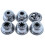 Solid Hollow Stainless Steel Churrera Churro Nozzle Mold for Churros Machine 5 Molds/ Set 53mm Out Diameter 1