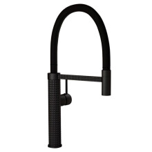 Robinet de Cuisine Extractible Chromé à Double Mode, Mitigeur D'Eau Chaude et Froide, Robinet à Ressort en Laiton pour Évier de Cuisine.
