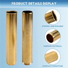 For Freestanding Bathtub Installation Kit with White Pipe and Brass Pipes