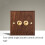 Retro Wall Light Toggle  250V Single and Double Toggle  Retro Walnut Wood Wall Mount Panel with Brass Screw 5