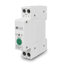 Tuya WiFi Din Rail  Circuit Breaker Relay  over Under Voltage Protector for  Home Alexa