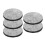 5 Pcs MicroDisc Water Filter for  Fill and Go Water Filter Bottles Carafes, Water Filter MicroDisc Reduce Chlorine 1