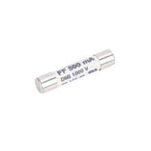 5X 1000V 500MA 6.3 x 32mm White Ceramic Fuse for Multimeter
