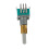 2X EC11EBB24C03 Dual Axis Encoder with  30 Positioning Number 15 Pulse Point Handle 25mm 6