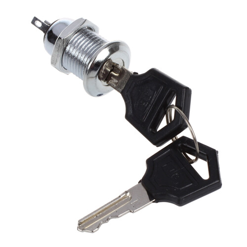 2X  Off Two Terminals Keyswitch Keylock  with Keys 1