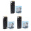 3X 220/240V AC Coil DPDT Power Relay MY2NJ 8 Pin w Socket Base 1