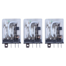 2X JQX-13F LY2 12V Coil 8-Pin DPDT Green LED Electromagnetic Relay