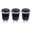 2X 12V 2A 9.5mm LED Metal Cap Power Momentary Push Button  Car DIY Modified, Red 1