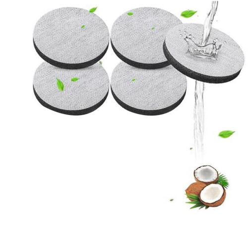 5 Pcs MicroDisc Water Filter for  Fill and Go Water Filter Bottles Carafes, Water Filter MicroDisc Reduce Chlorine 1