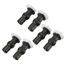 3 Pair of Screws for Toilet Toilet Lid Toilet Toilet Cover Black