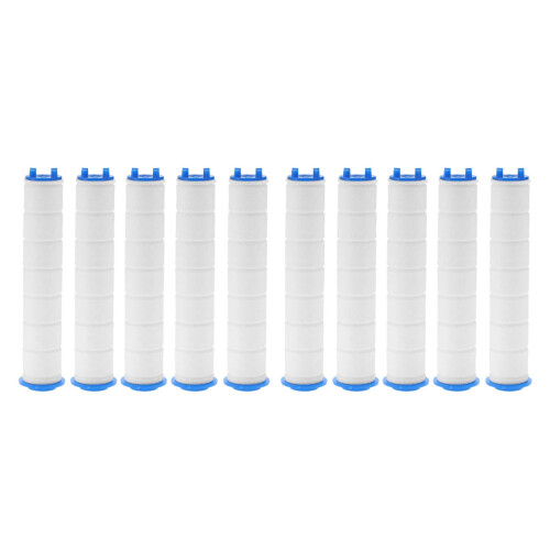 10 Piece Hand Shower Filter Core Bathroom Bathtub Shower Filter Core Water Purifier