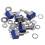 10 Pcs AC 3A/250V 6A/125V / SPDT  2 Position Latching Toggle 2