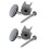 2X Universal Sink Plug Bathroom 40mm - Plug Replacement Drain Plug Detachable Adjustable Manual Lift Drain Plug 1