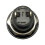 2X -Off Latching Waterproof 12mm Push Button  SPST 2A IP67, Black 8