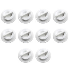 10X New Water Valve Deck Drain Scupper Drain Valve Outlet for Marine Boat Raft Yacht