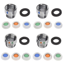 Flow Restrictor Shower Water Saver for Shower, 4 Pieces Water Flow Restrictor Set D, to 70% Water Saving