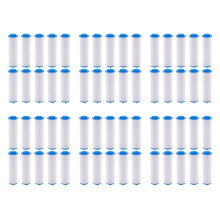 60Pcs Replacement Shower Filter for Hard Water - High Output Shower Water Filter to Remove Chlorine and Fluoride