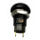 2X -Off Latching Waterproof 12mm Push Button  SPST 2A IP67, Black 2