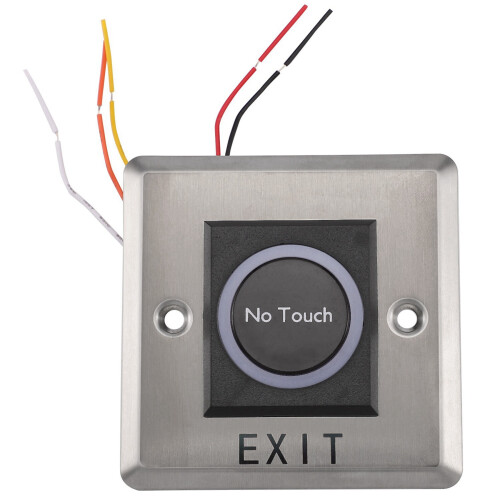 2X Infrared Sensor  No Contact Contactless Switches Door Release Exit Button with LED Indication 1