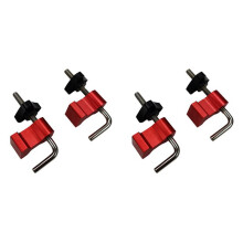 4Pcs L-Shaped Auxiliary Fixture Splicing Plate Positioning Plate Fixing Clip Carpenter's Ruler Fixture Woodworking Tools