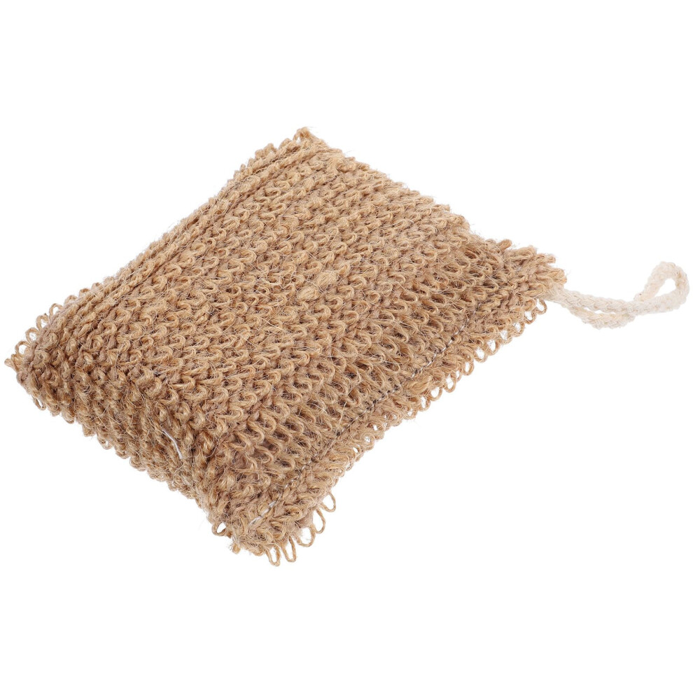 Shower Loofah Bath Sponge with Ergonomic Grip, Rich Foaming, Gentle Exfoliation, FlowerShaped Design