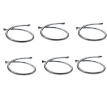 6X Flexible En Acier Inoxydable de 80 cm de Douche D'Eau de Salle de Bain