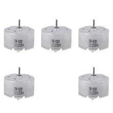 5X RF-500 TB-12560  1.5 - 12 V 2700 U / MIN Idling Speed 32 mm Diameter  Motor Silver