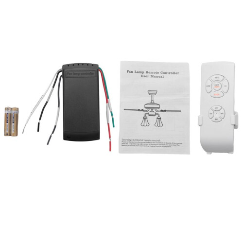 4X Universal Ceiling Fan & Light Remote Control Kit Timing Wireless Switches 1