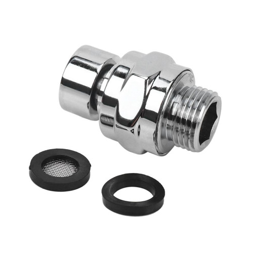 3X Brass Chrome  Joint Shower Arm  Angle Adjustable Swivel Adapter 1