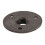 3pcs 1/2 Inch Black Cast Iron Pipe Fittings Floor Flange BSP Threaded 8