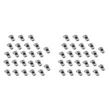 Draadconnectoren - Laagspanning T Tap-Draadconnector, 3-Weg Draadconnector, T Type 2-Pins Soldeerloos Geschikt voor 24-20 AWG 48-Pack