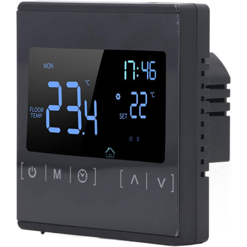 Programmable Digital Thermostat with Touchscreen, Smart Heating Controller for Electric Underfloor 2