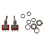 2 Pcs AC 120V/5A 250V/2A  OFF  SPDT Toggle Switches 6