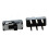 20 Pcs /Off/ DPDT 2P2T 6 Pin Vertical DIP Slide  9x4x3.5mm 1
