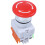 Red Mushroom Cap 1NO 1NC Emergency Stop Push Button  AC 660V 10A 1