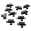 10 Pcs 6 Pins 2 Positions DPDT /  Slide 1