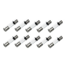 SODIAL(R) 10 Pcs Coup rapide Type Fusibles en verre Tube 5x20mm 250V 2Amp