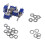 5 Pcs AC 3A/250V 6A/125V / SPDT  2 Position Latching Toggle 1