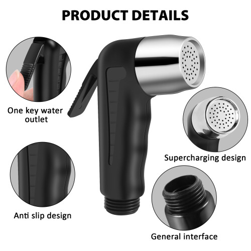 HandhåLlen Toalett Badrum Bidé Dusch Spray Sprayer 1