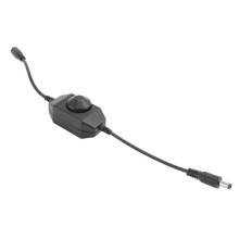 12V/24V 6A LED Variateur Controleur Ajuster luminosite pour simple Couleur Clair, Noir