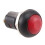 -Off Latching Waterproof 12mm Push Button  SPST 2A IP67, Red 1