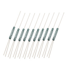 10pcs N/O N/C SPDT Reed Magnetic Switches Replacement 2.5X14MM RI-90
