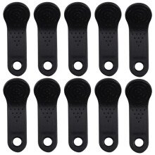 10pcs DS1990A-F5 TM Card iButton Tag with wall-mounted Black