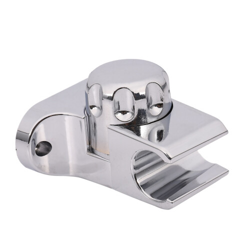 Adjustable Rotating Bathroom Shower  Hand Holder Wall Mounted Bracket Silver 2