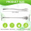 Stainless Steel Drinking Straw Filter Handmade Herb Mate Tea Light bulb Gourd Washable Practical Tea Tools Bar Accessories 6