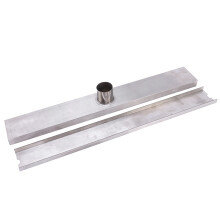Linear Channel Floor Drain Gate Stainless Steel Deodorization Type Shower Bathroom Drain Cover Invisible Large Displacement Floor Drain 50Cm