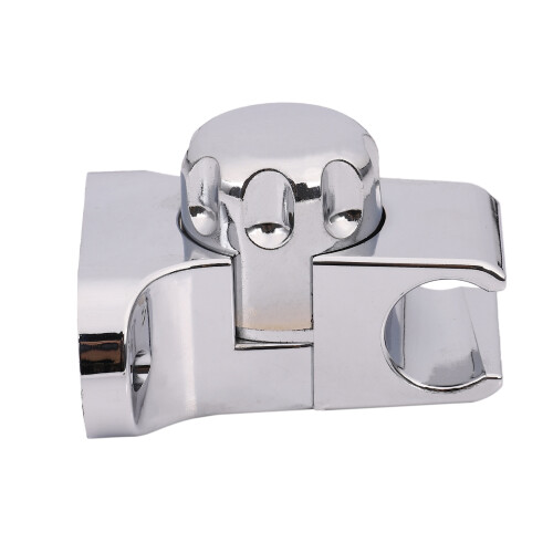 Adjustable Rotating Bathroom Shower  Hand Holder Wall Mounted Bracket Silver 1