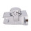Adjustable Rotating Bathroom Shower  Hand Holder Wall Mounted Bracket Silver 4