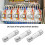 10 Pcs 1000 VDC Fuse Solar PV Explosion-proof Fuse Silver - 20A 2